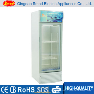 Vitrines de 236 litres en acier inoxydable